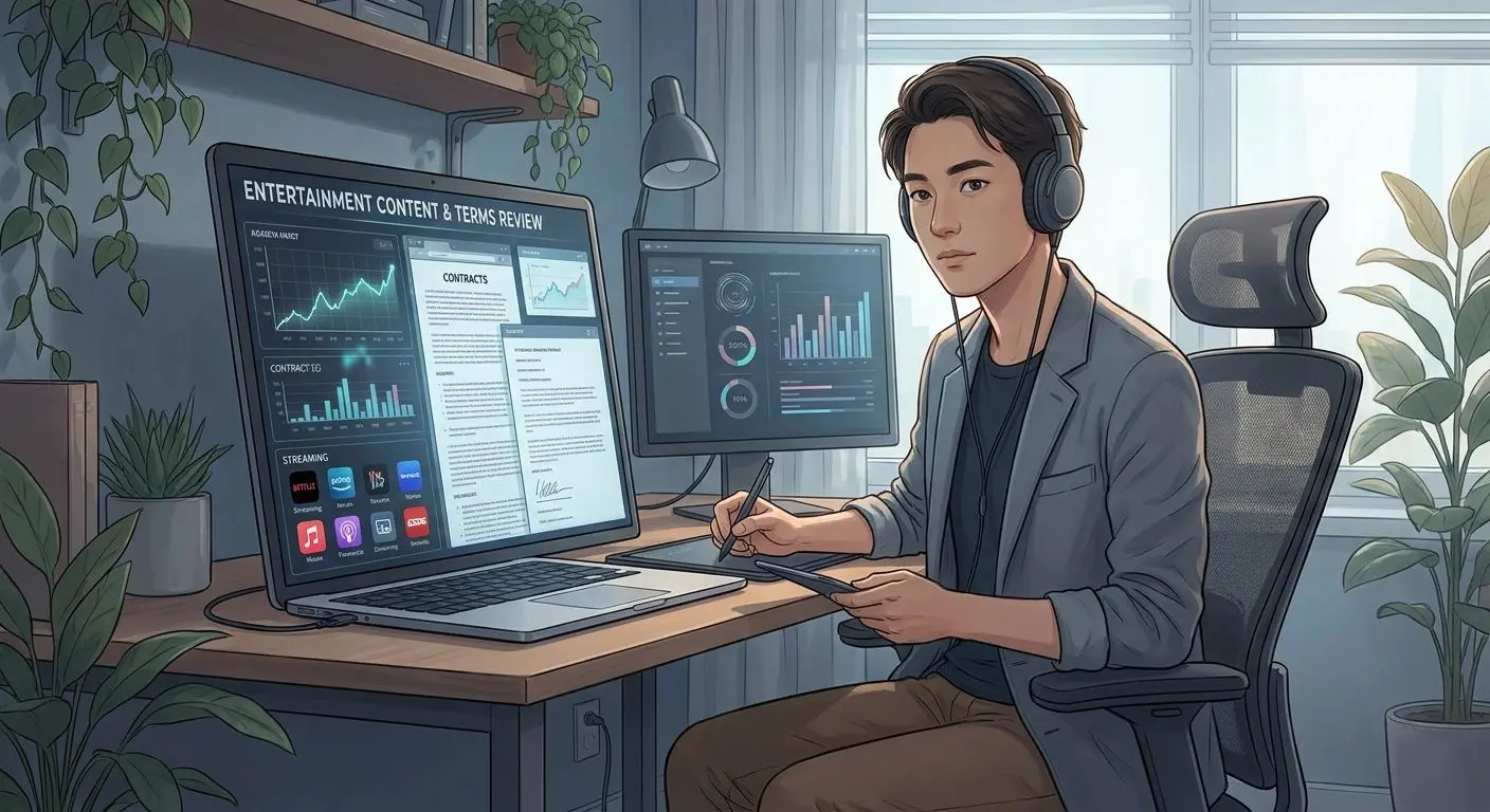 Fictional iGaming content analyst reviewing bonus terms
