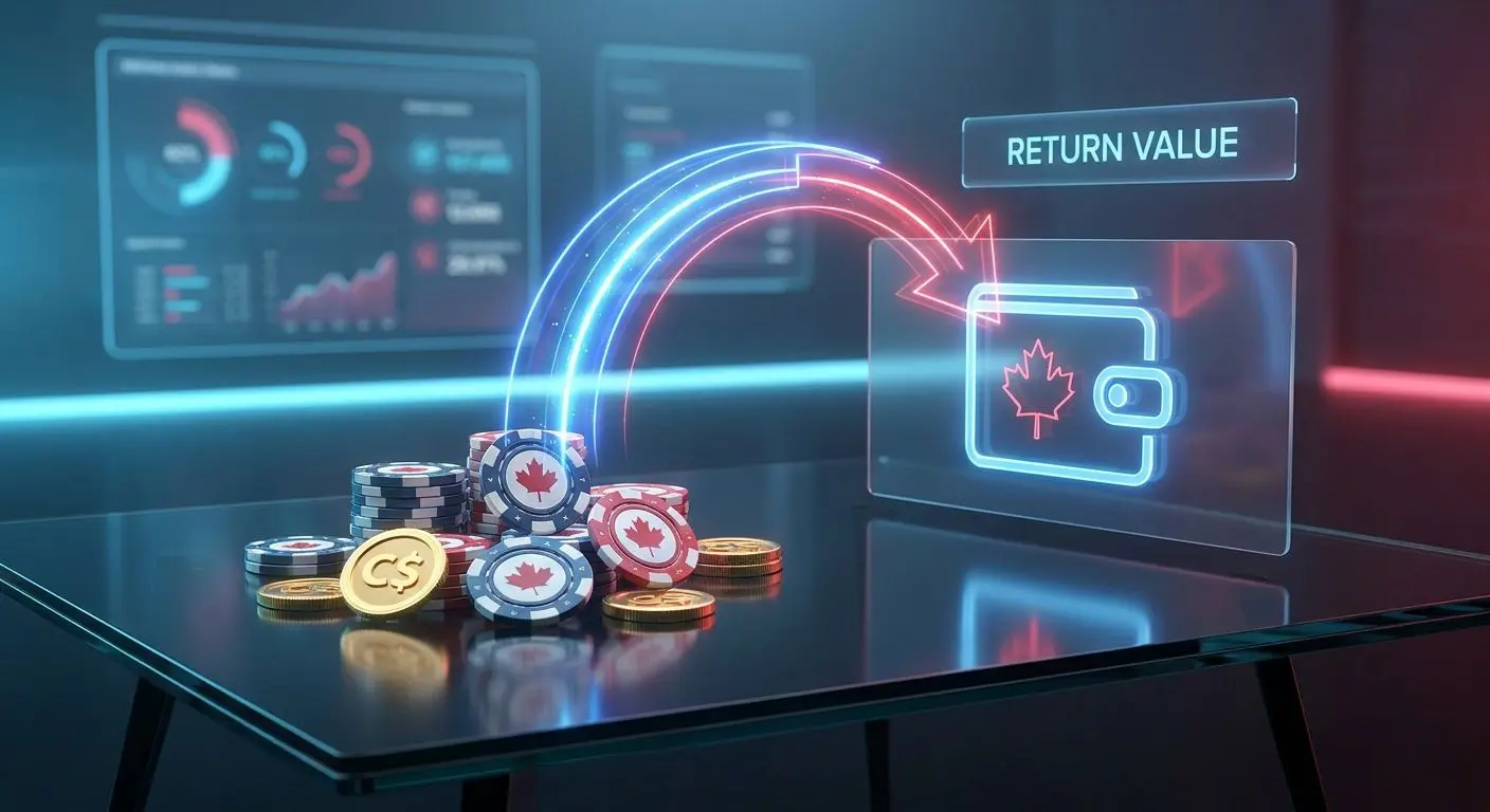 Concept image of cashback returning part of player funds