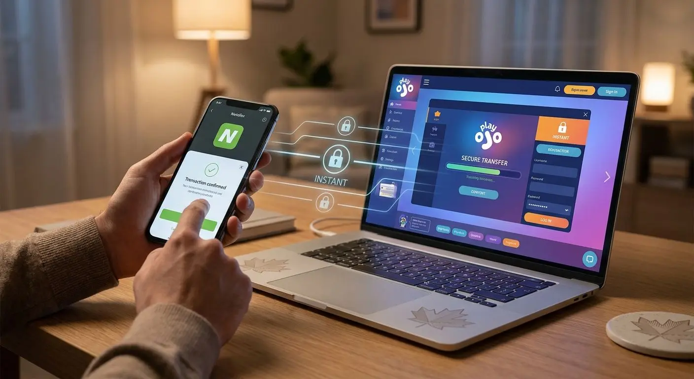 Canadian player using Neteller for fast secure online payments